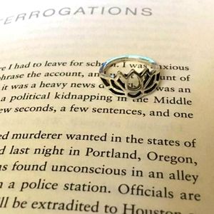 Silver Lotus Ring